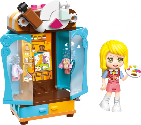 Qman UNA Series szafa malarki klocki konstrukcyjne