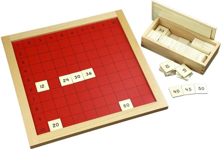 Tablica pitagorejska Montessori Moyo
