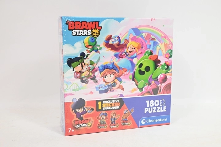 Puzzle Clementoni Brawl Stars 180 elementów w kwadratowym pudełku