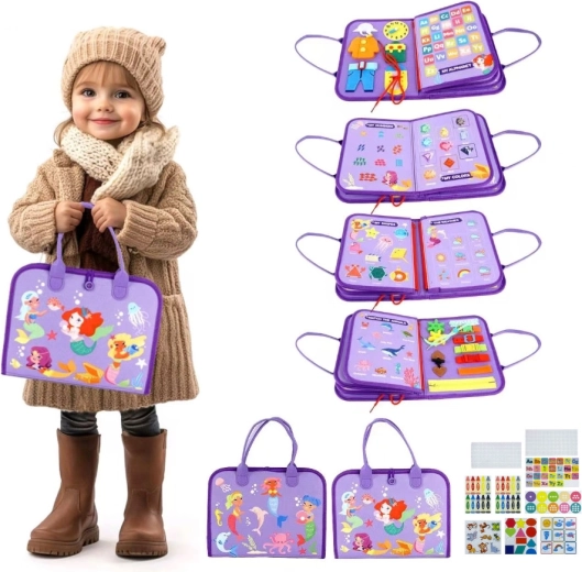 2Kids Toys sensoryczna książeczka manipulacyjna Syrenki