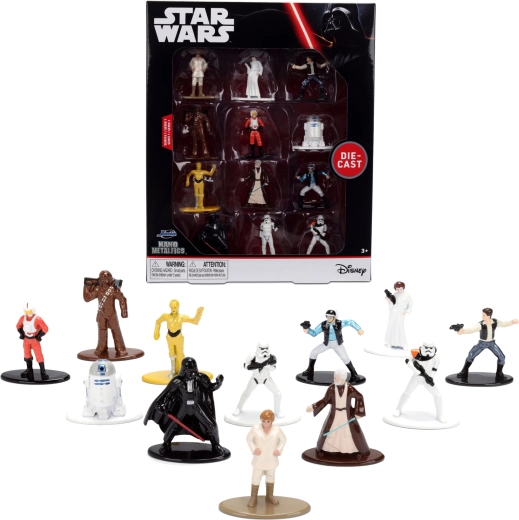 Zestaw 12 metalowych figurek STAR WARS Metalfigs – seria 1