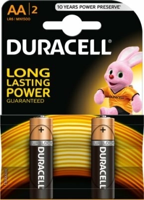 Duracell Basic AA alkaliczne baterie paluszkowe 2 szt.