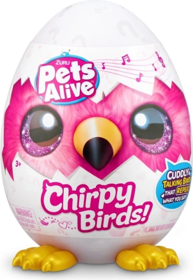 Interaktywne maskotki Happy Birds karton 12 sztuk