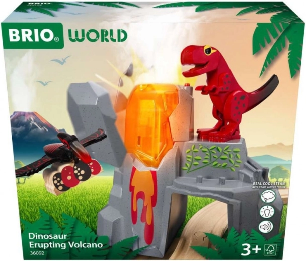 Zestaw Dino Wulkan