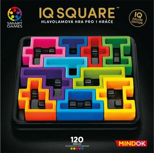 MINDOK SMART GAMES IQ Deluxe Square logiczna łamigłówka