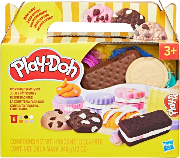 Hasbro Play-Doh małe smakołyki – kreatywny zestaw cukiernia