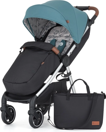 Petite&Mars wózek spacerowy Royal3 silver ocean blue