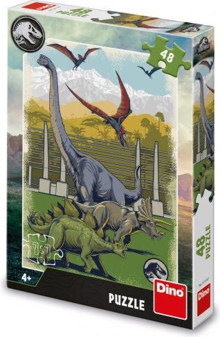 Puzzle Jurassic World – 48 elementów