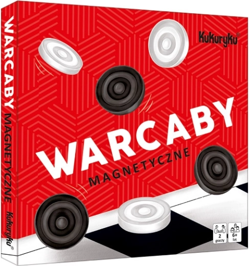 Magnetyczna warcaby – gra podróżna