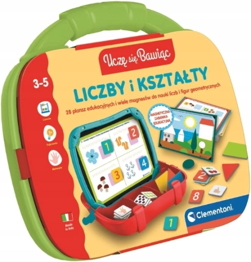 Edukacyjna walizeczka liczby i kształty