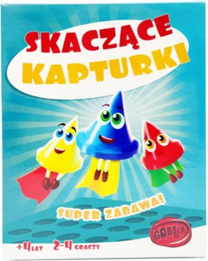 Skaczące czapeczki – rodzinna gra zręcznościowa
