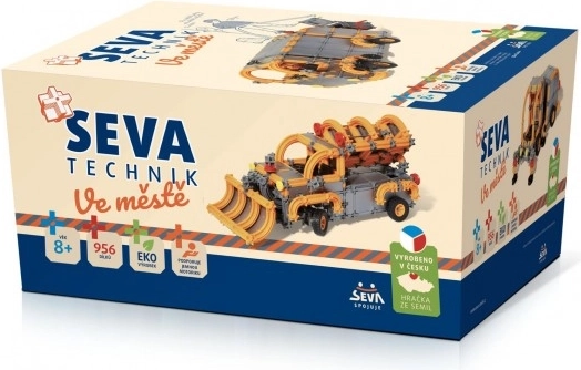 Klocki Seva Technik w mieście, 956 elementów