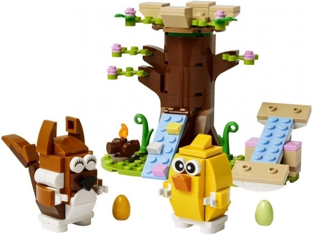 LEGO® 40709 Wiosenny plac zabaw dla zwierzątek