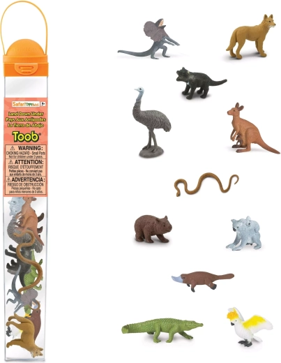 Safari Ltd. tuba Kraina Antypodów – australijskie zwierzęta (11 figurek)