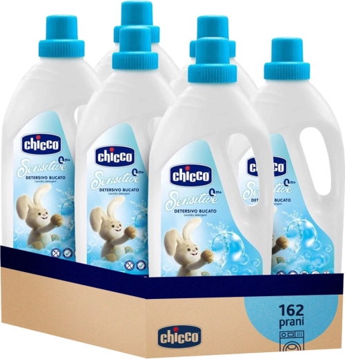 Chicco żel do prania Baby Sensitive 1,5 l – 6 szt.