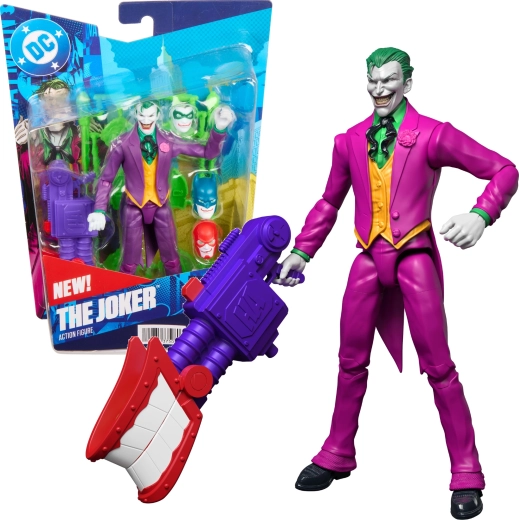 Mattel DC Comics figurka Joker 17 cm z akcesoriami