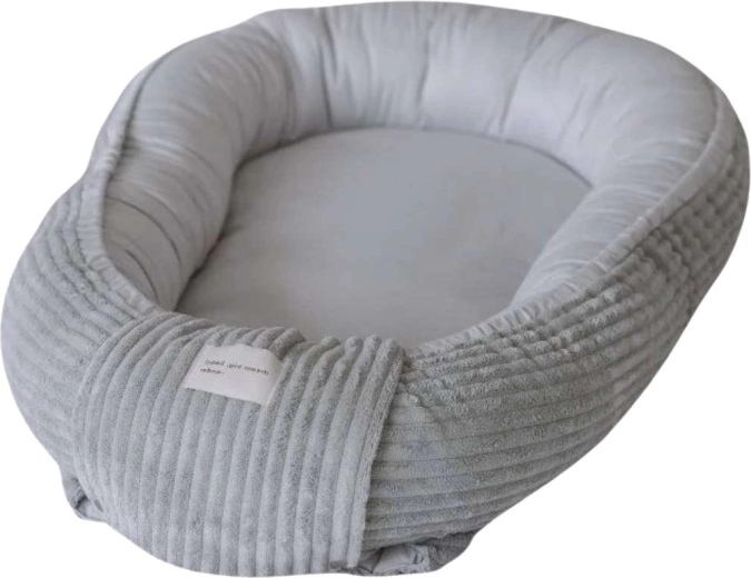 NANNA niemieckie gniazdko dla niemowląt Cozy Grey