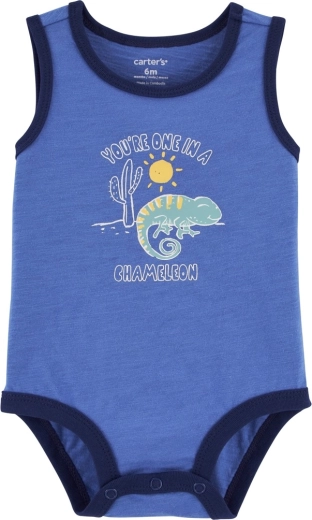 CARTER'S body bez rękawów chameleon - 1 szt. – 9 m