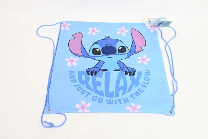Worek na WF Disney Stitch 40 × 37,5 cm