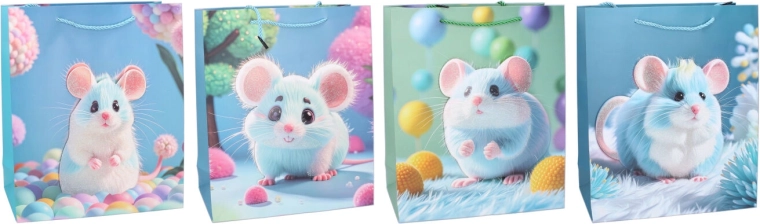 Torebka prezentowa M dla dzieci 26 × 32 × 10 cm