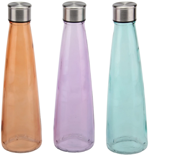 Szklana butelka 0,5 l z zakręcanym zamknięciem