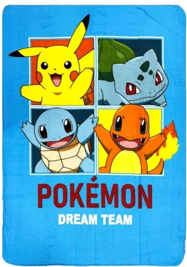 Koc polarowy Pokémon 100 × 140 cm