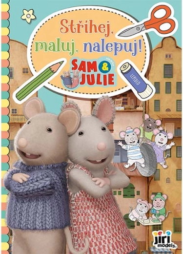 Wycinaj, maluj, przyklejaj! Dom myszek Sam & Julie