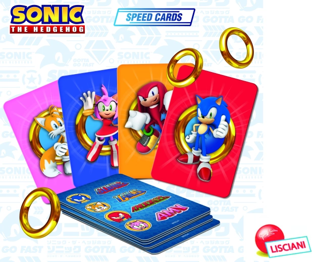 Lisciani Sonic Speed gra karciana