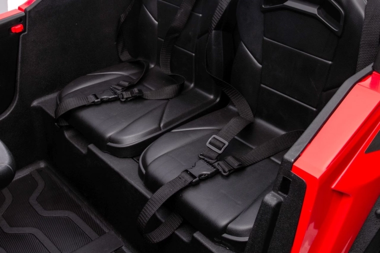 dziecięcy elektryczny samochód buggy Gravity 4x4, czerwony