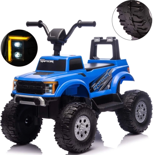 Elektryczny samochodzik Milly Mally Ford F-150 Raptor niebieski