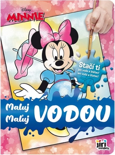 Maluj wodą Minnie – magiczne kolorowanki