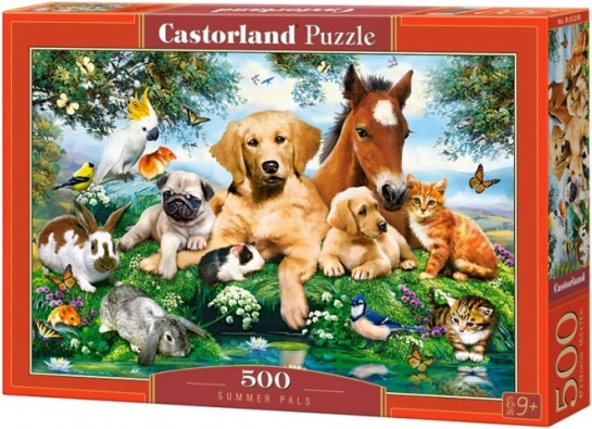 Puzzle 500 elementów Summer Pals CASTORLAND