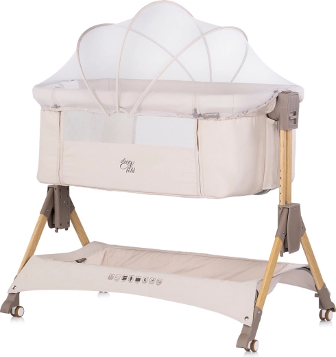 Chipolino łóżeczko dostawne SleepNFold 2w1 cashmere