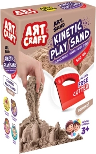 ART CRAFT piasek kinetyczny naturalny 500 g