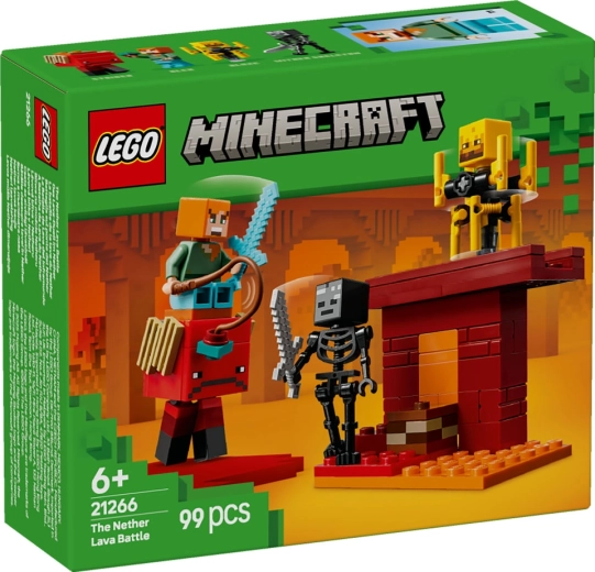 LEGO Minecraft Bitwa na moście w Netherze