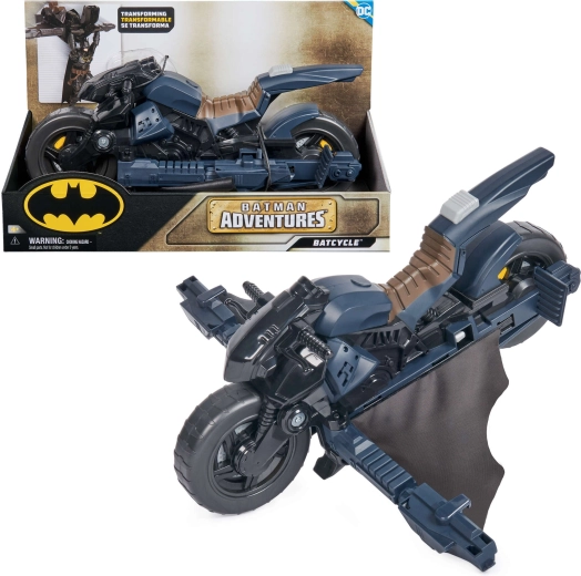 Batcycle – transformujący się motocykl ze skrzydłami dla figurek DC COMICS 30 cm