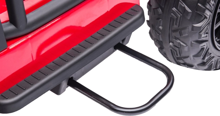 Elektryczne autko Jeep Monster 24V – czerwone