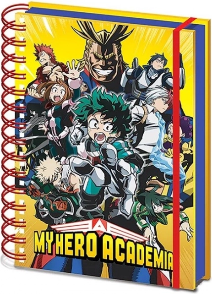Notatnik z pierścieniami My Hero Academia