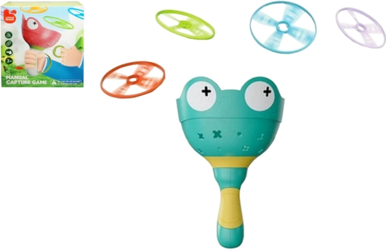 Wyrzutnia i łapacz dysków – zabawka plenerowa dla dzieci