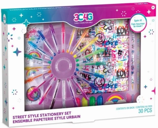 Duży zestaw artykułów biurowych