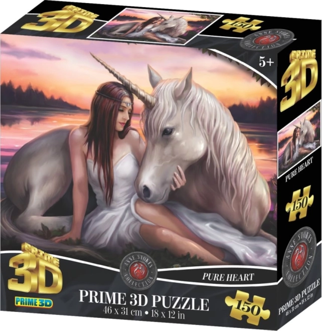 PRIME 3D Puzzle Czyste serce 3D 150 elementów