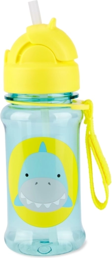 Skip Hop Zoo butelka tritanowa ze słomką 355 ml – rekin