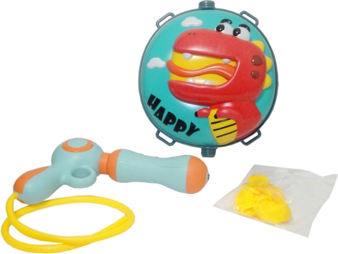 Pistolet na wodę z plecakowym zbiornikiem z dinozaurem