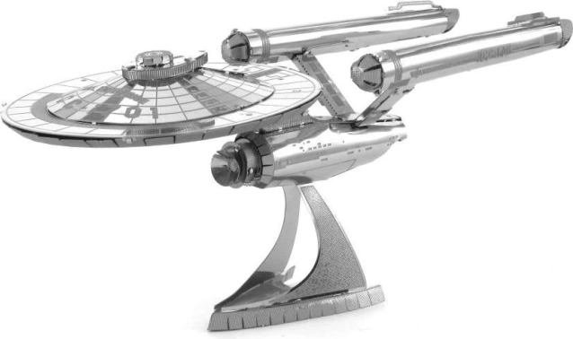 Metal earth 3D puzzle star trek: U.S.S. Enterprise NCC-1701 metalowy model