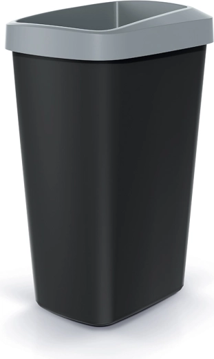 Kosz na śmieci Compacta Q Drop 45 l jasnoszary