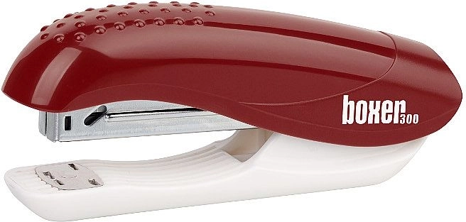 Zszywacz Boxer 300, kolor wiśniowy