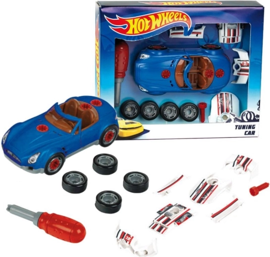 Zestaw tuningowy HOT WHEELS – skręcany samochód 2w1 KLEIN