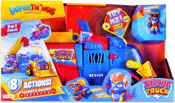 SuperThings ciężarówka ratunkowa