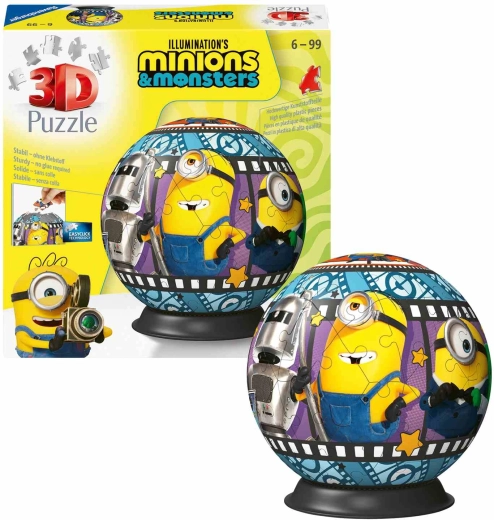 Puzzle kula Minionki 3