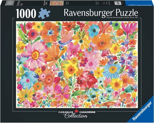 Puzzle Ravensburger Canadian Collection: Kwitnące piękności 1000 elementów